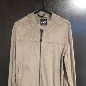 Zara Jacket Suede M